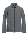 Aspesi Man Jacket Grey Size Xl Polyester, Polyamide