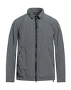 Aspesi Man Jacket Grey Size S Polyester, Polyamide