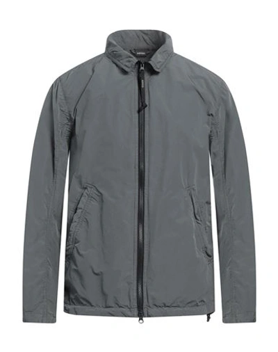 Aspesi Man Jacket Grey Size Xl Polyester, Polyamide