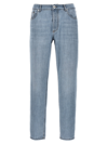 Brunello Cucinelli Traditional Fit Denim Jeans