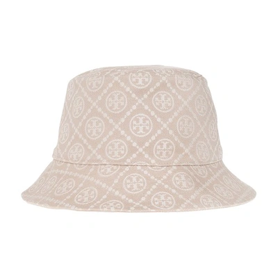 Tory Burch Bucket Hat With Monogram In 47