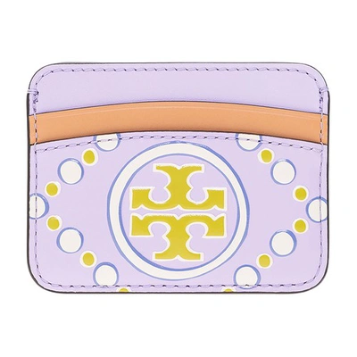 Tory Burch Leather Card Case In 500