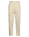 Ami Alexandre Mattiussi Man Pants Beige Size 28 Polyester, Wool