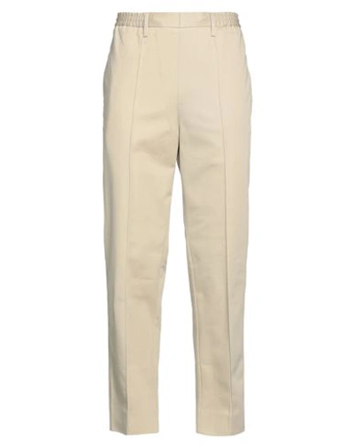 Ami Alexandre Mattiussi Man Pants Beige Size 28 Polyester, Wool