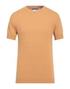 Daniele Fiesoli Man Sweater Brown Size Xxl Organic Cotton, Recycled Polyamide