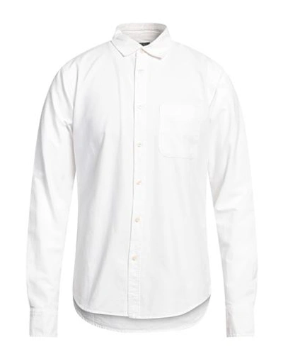 Scout Man Shirt White Size S Cotton