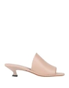 Tod's Woman Sandals Light Pink Size 6 Leather