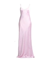 Max Mara Woman Maxi Dress Lilac Size 10 Acetate, Viscose In Purple