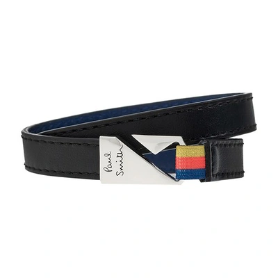 Paul Smith Leather Bracelet In 79