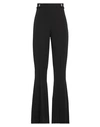 Chiara Ferragni Woman Pants Black Size 6 Polyester, Elastane