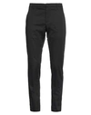Dondup Man Pants Black Size 30 Cotton, Silk, Elastane
