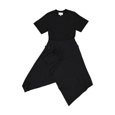 3.1 Phillip Lim Black Handkerchief Dress