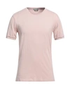 Daniele Alessandrini Homme Man T-shirt Blush Size L Cotton In Pink