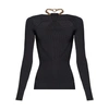 PROENZA SCHOULER TOP WITH DECORATIVE CHAIN