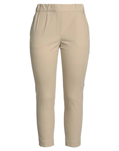 Brunello Cucinelli Woman Pants Beige Size 2 Cotton, Elastane In Beige