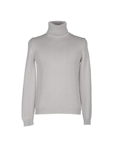Roberto Collina Turtleneck  In Merino Wool In Grey