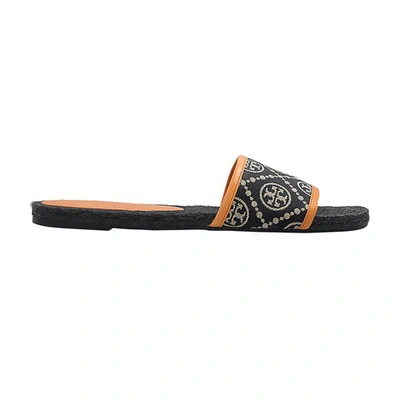 Tory Burch Slides With Logo In 401