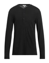 Crossley Man Sweater Black Size L Cotton, Cashmere