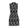 PROENZA SCHOULER WHITE LABEL DRESS WITH DECORATIVE PATTERN