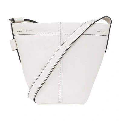 Proenza Schouler White Label Sullivan Leather Shoulder Bag In Neutral
