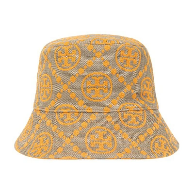Tory Burch Bucket Hat With Monogram In 800