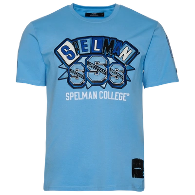 Pro Standard Mens  Spelman College Homecoming T-shirt In Blue/blue
