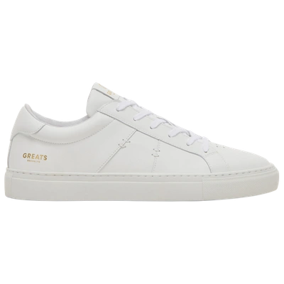 Greats Mens  Benlux In White/white