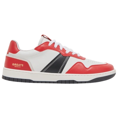 Greats Mens  Stuylux In Red/white