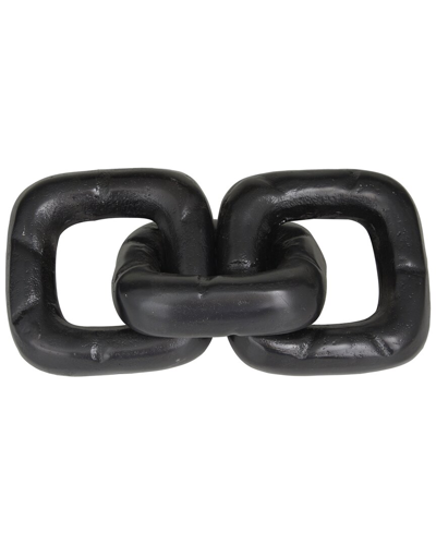 The Novogratz Chain Black Aluminum Sculpture