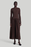 Altuzarra Denning Midi Sweater Dress In Tobacco