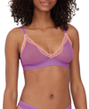 Skarlett Blue Passion Unlined Underwire Bra In Purple,carnation