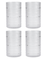 Fortessa Orbetto Outdoor Iced Beverage Glasses 13 Oz, Set Of 4 In Clear