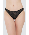 Skarlett Blue Paradise High Cut Lace Bikini In Black