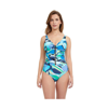 PROFILE BY GOTTEX RETRO LOVE D-CUP V-NECK ONE PIECE SWIMSUIT