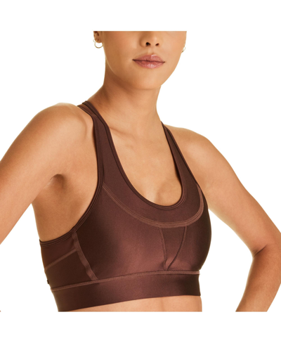 Alala Adult Women Surf Bra In Coffee