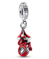 PANDORA STERLING SILVER MARVEL HANGING SPIDER-MAN DANGLE CHARM