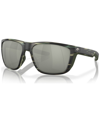 Costa Del Mar Men's Ferg Polarized Sunglasses, Mirror Polar 6s9002 In Matte Reef