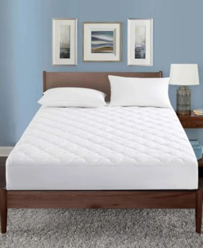 Unikome Comfort 100% Breathable Cotton Quilted Mattress Pad, Queen In White