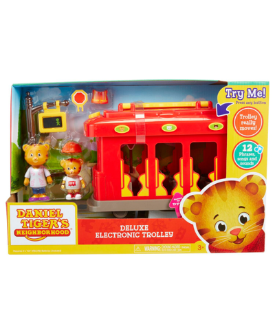 Daniel Tiger's Neighborhood Kids' Deluxe Electronic Trolley Play Set In Multicolor