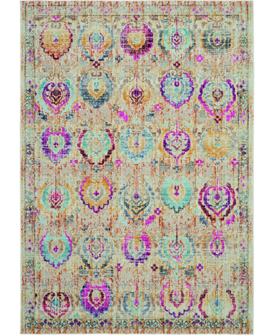 Long Street Looms Era Tabriz Era04 Ivory 4' X 6' Area Rug In Ivory,multi