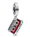 Pandora Sterling Silver Marvel Guardians Of The Galaxy Cassette Tape Dangle Charm In Multicolor