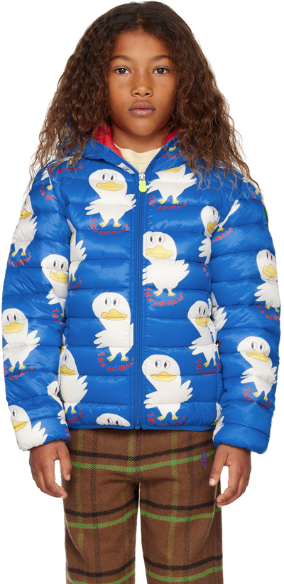 The Animals Observatory Kids Blue Save The Duck Edition Lobster Puffer Jacket