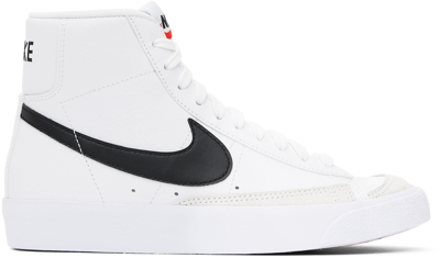 Nike Kids' Blazer Mid 77 Sneakers In White