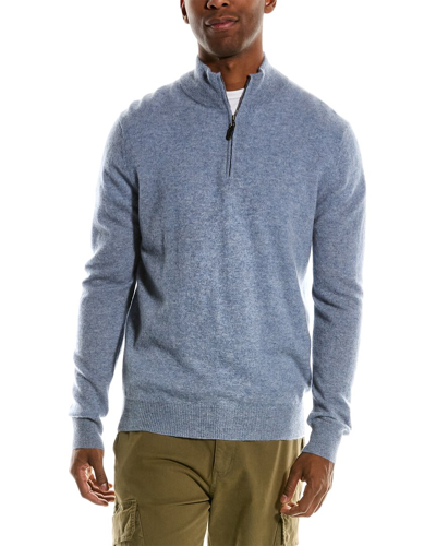Magaschoni Tipped Cashmere Pullover In Grey