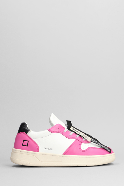 Date D.a.t.e. Court Workshop Sneakers In Pink