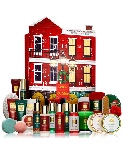 Lovery 24pc Bath And Body Advent Calendar