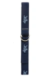 Vineyard Vines Kids' Turtle Print Ribbon Belt In 410 Vineya