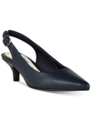 Easy Street Faye Womens Padded Insole Pointed Toe Heels In Multi