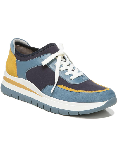 Naturalizer Remy Stretch Womens Colorblock Suede Casual And Fashion Sneakers In Multi
