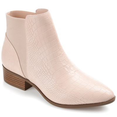 Journee Collection Collection Women's Tru Comfort Foam Cerise Bootie In Gold
